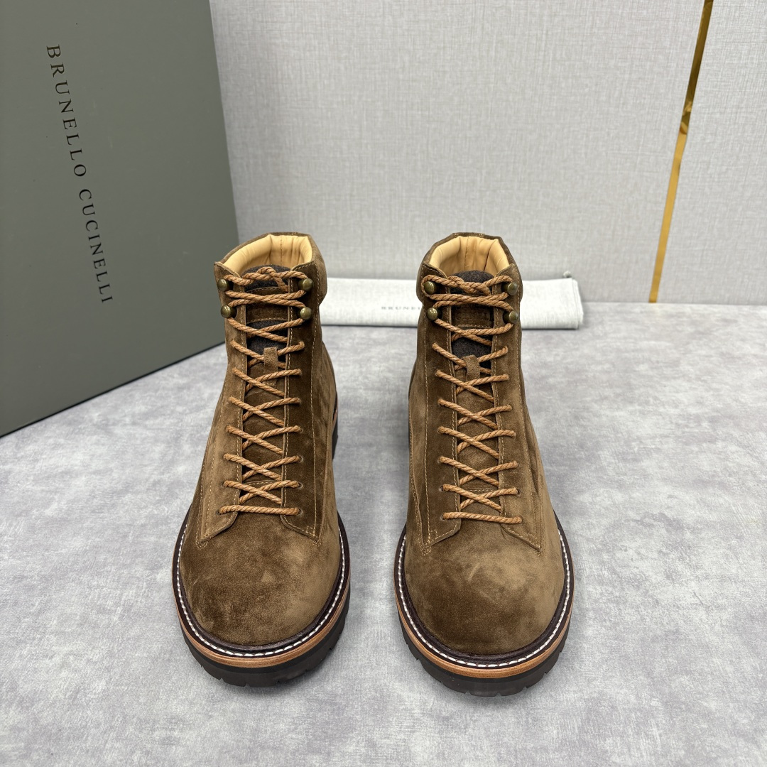 💋💍BC 家秋冬新品登山靴 官网同步新款 官方 13,600 Brunel*o Cucinell* 男士
