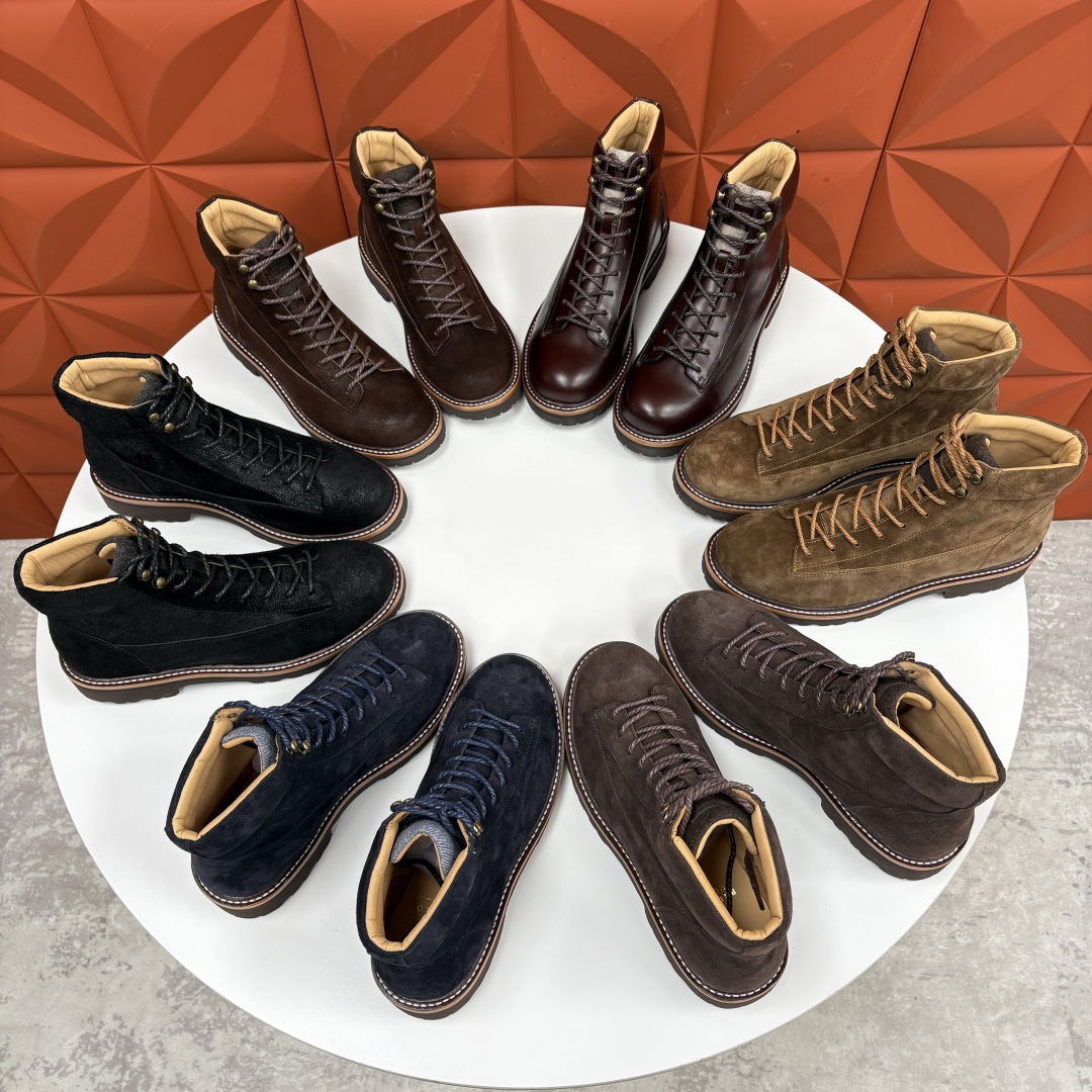 💋💍BC 家秋冬新品登山靴 官网同步新款 官方 13,600 Brunel*o Cucinell* 男士