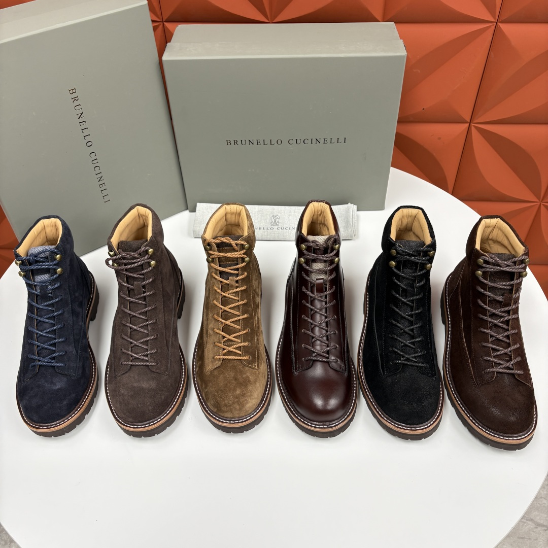 💋💍BC 家秋冬新品登山靴 官网同步新款 官方 13,600 Brunel*o Cucinell* 男士