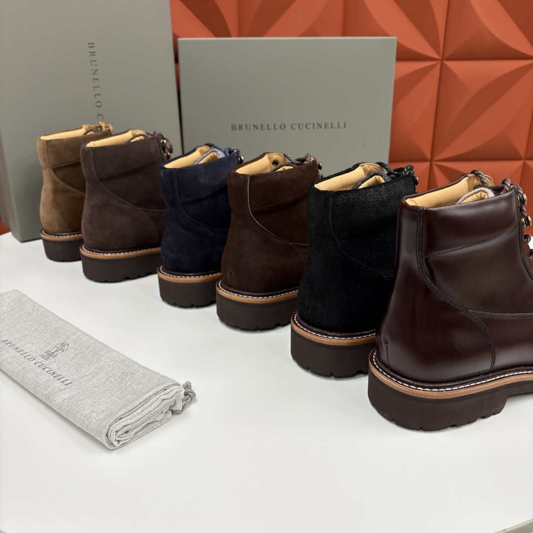 💋💍BC 家秋冬新品登山靴 官网同步新款 官方 13,600 Brunel*o Cucinell* 男士