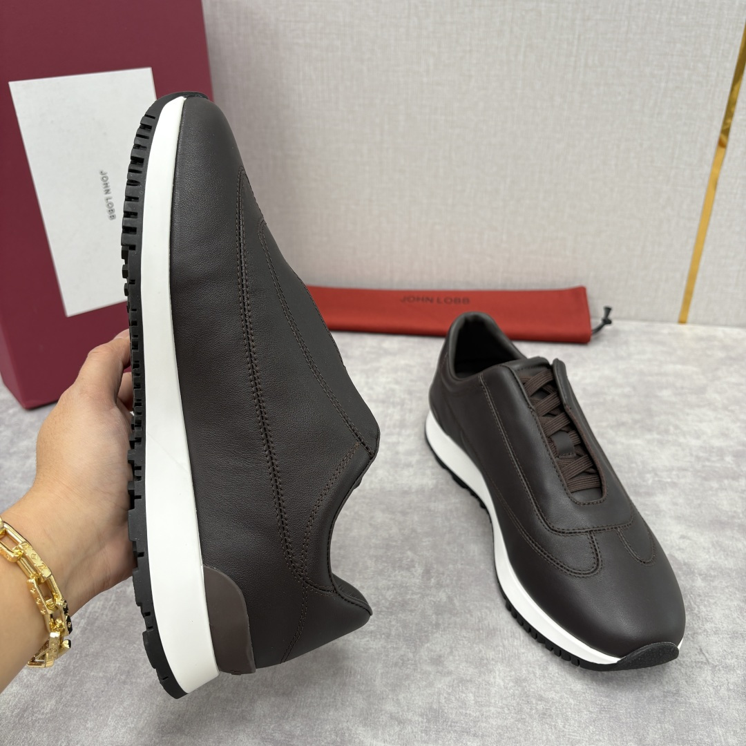 💋💍JL家新品 John Lobb男士轻奢休闲运动鞋 官方 10,800 John Lobb以手工正装鞋