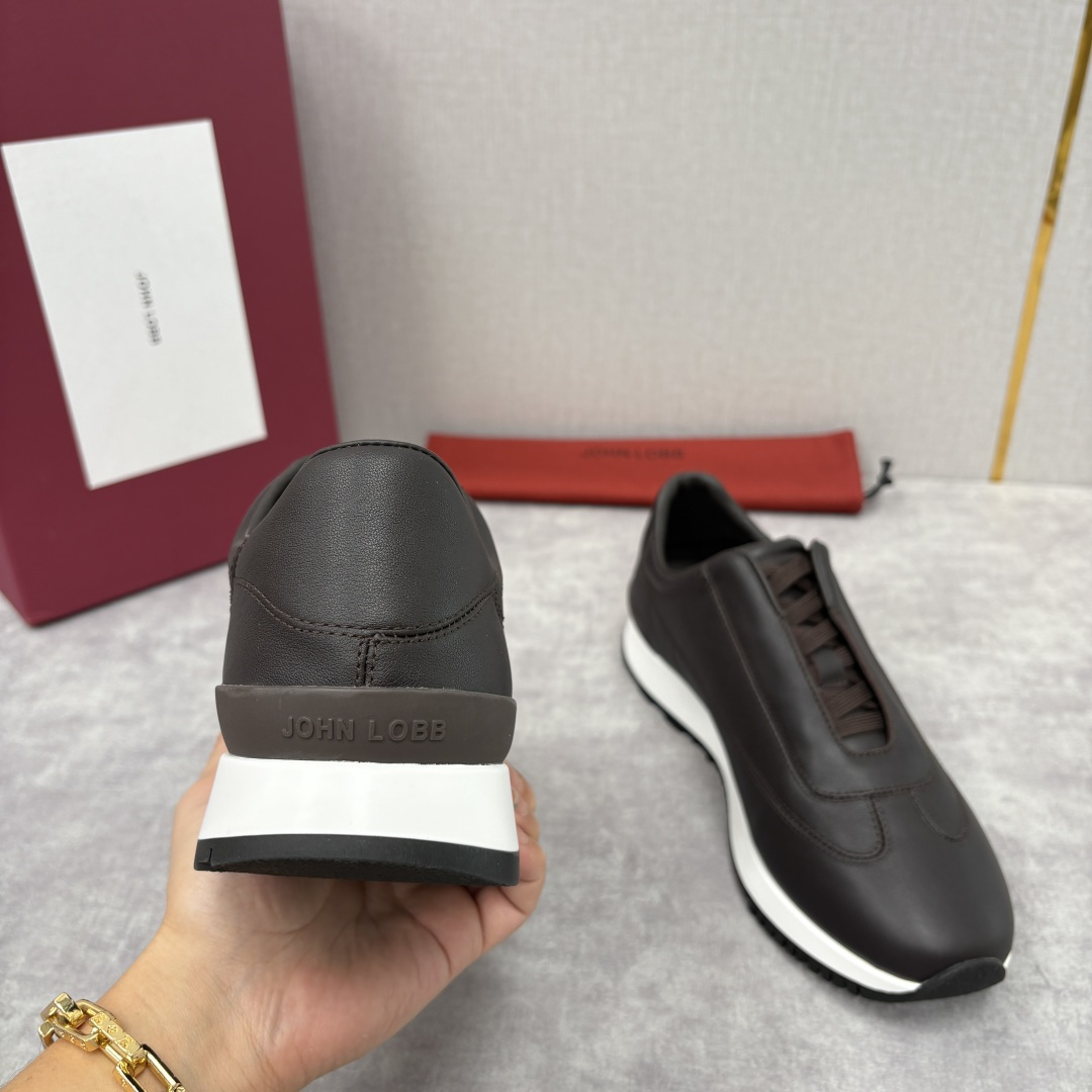 💋💍JL家新品 John Lobb男士轻奢休闲运动鞋 官方 10,800 John Lobb以手工正装鞋