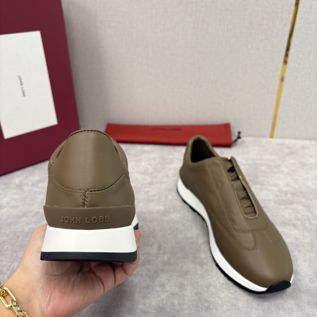 💋💍JL家新品 John Lobb男士轻奢休闲运动鞋 官方 10,800 John Lobb以手工正装鞋