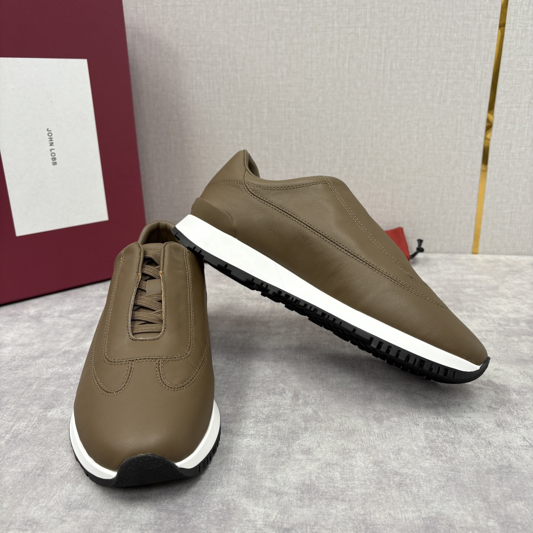 💋💍JL家新品 John Lobb男士轻奢休闲运动鞋 官方 10,800 John Lobb以手工正装鞋