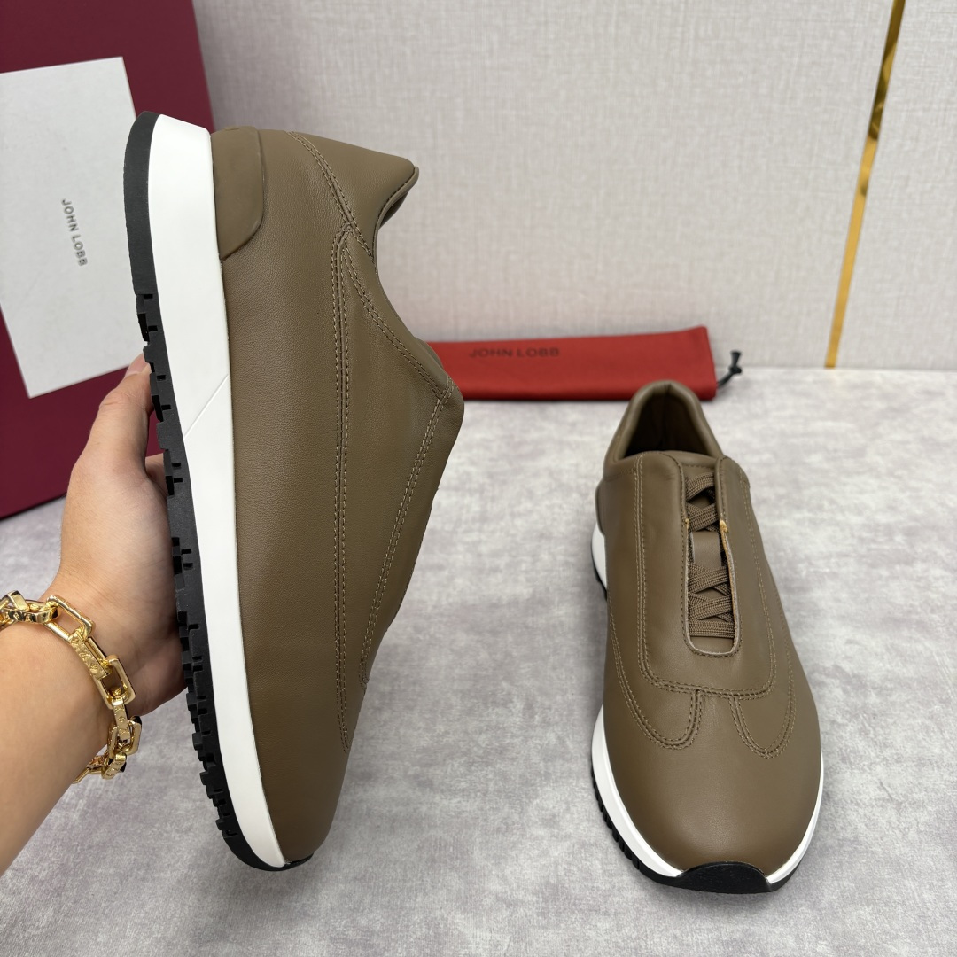 💋💍JL家新品 John Lobb男士轻奢休闲运动鞋 官方 10,800 John Lobb以手工正装鞋