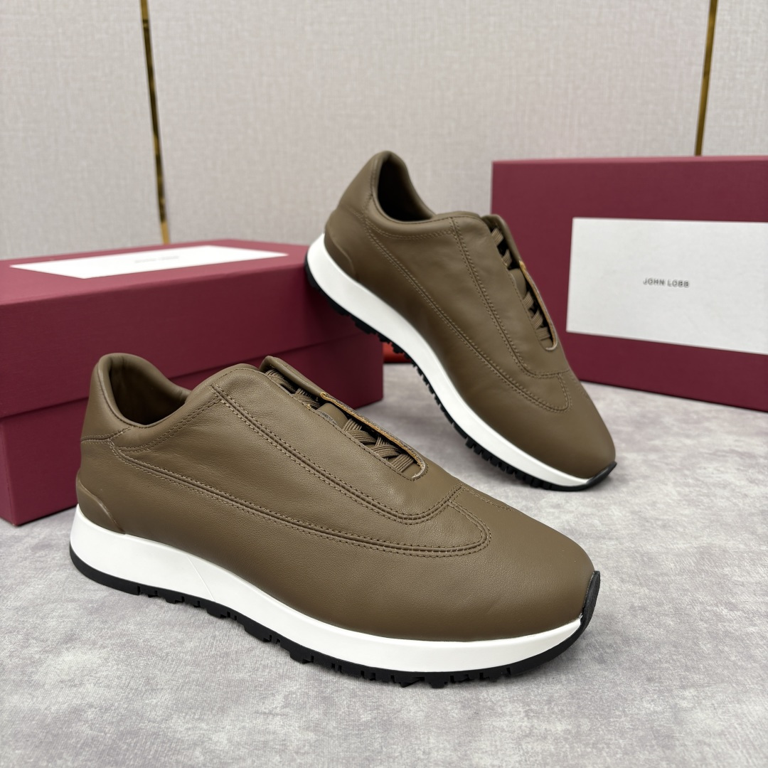 💋💍JL家新品 John Lobb男士轻奢休闲运动鞋 官方 10,800 John Lobb以手工正装鞋