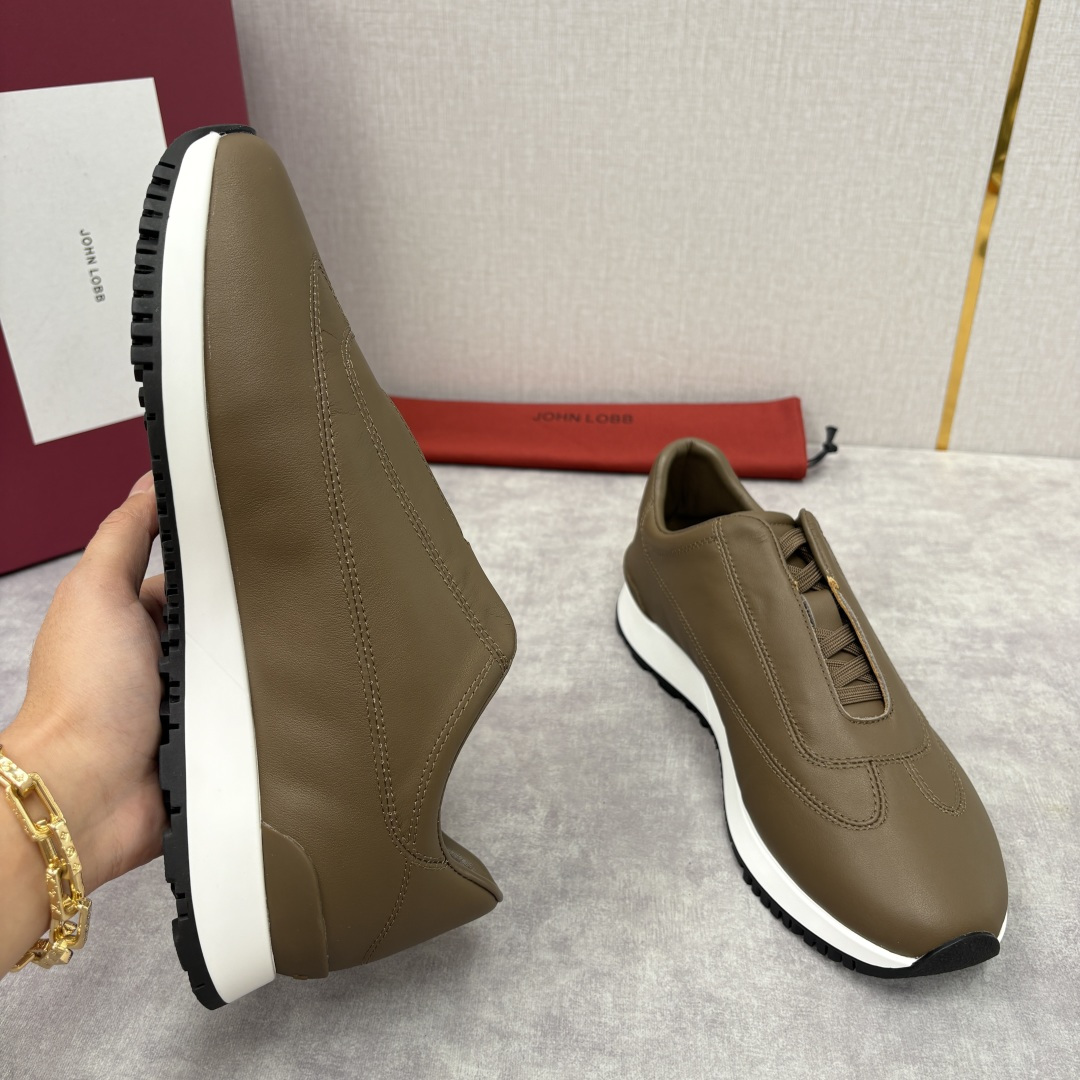 💋💍JL家新品 John Lobb男士轻奢休闲运动鞋 官方 10,800 John Lobb以手工正装鞋