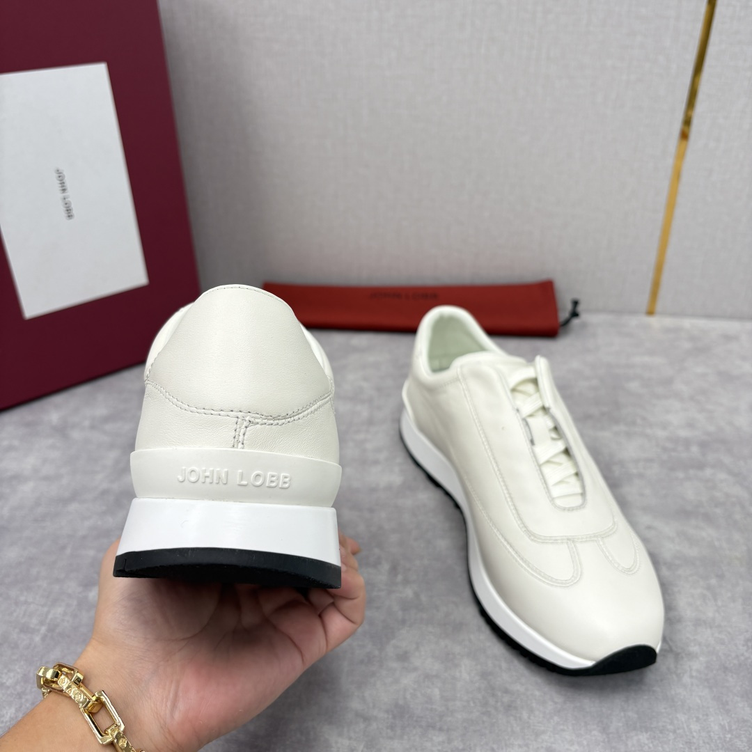 💋💍JL家新品 John Lobb男士轻奢休闲运动鞋 官方 10,800 John Lobb以手工正装鞋