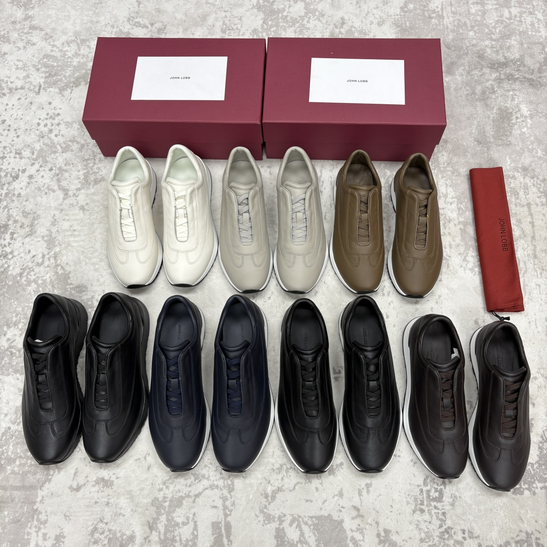 💋💍JL家新品 John Lobb男士轻奢休闲运动鞋 官方 10,800 John Lobb以手工正装鞋