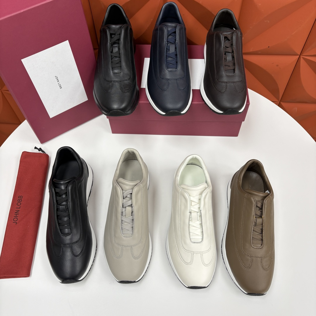 💋💍JL家新品 John Lobb男士轻奢休闲运动鞋 官方 10,800 John Lobb以手工正装鞋