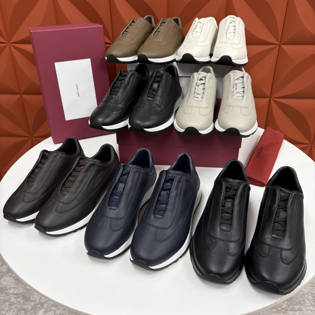 💋💍JL家新品 John Lobb男士轻奢休闲运动鞋 官方 10,800 John Lobb以手工正装鞋