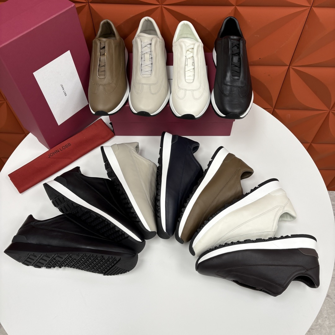 💋💍JL家新品 John Lobb男士轻奢休闲运动鞋 官方 10,800 John Lobb以手工正装鞋