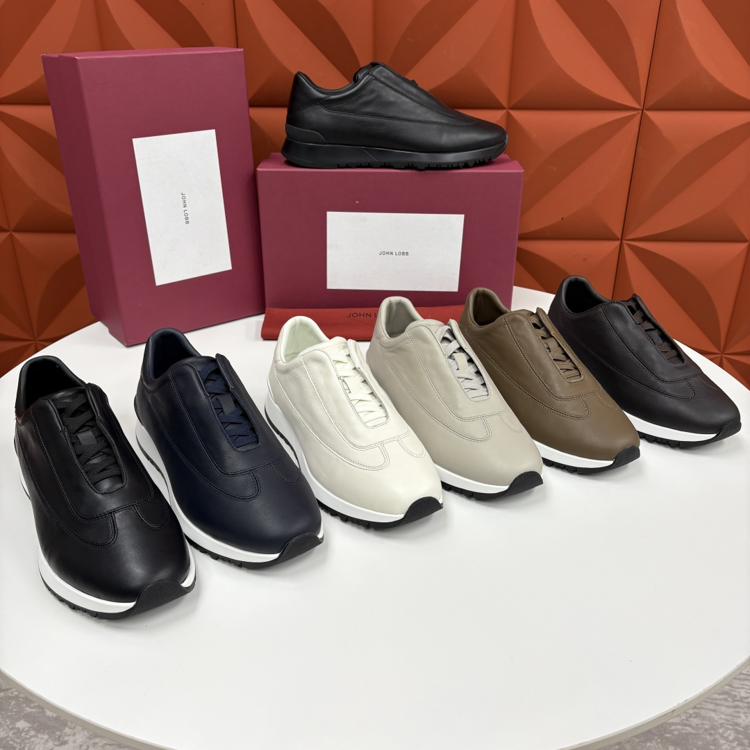 💋💍JL家新品 John Lobb男士轻奢休闲运动鞋 官方 10,800 John Lobb以手工正装鞋