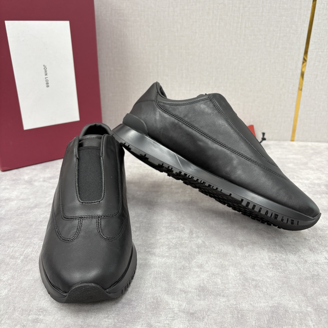 💋💍JL家新品 John Lobb Pace 无鞋带休闲鞋男士轻奢运动鞋 官方 10,800 作为爱马-