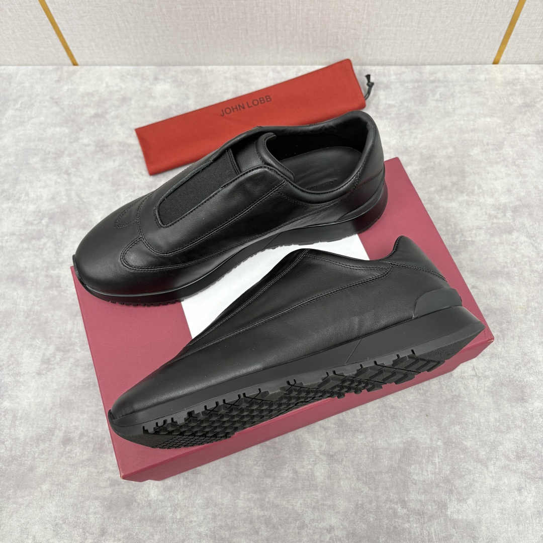 💋💍JL家新品 John Lobb Pace 无鞋带休闲鞋男士轻奢运动鞋 官方 10,800 作为爱马-