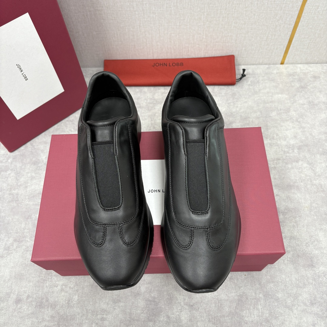 💋💍JL家新品 John Lobb Pace 无鞋带休闲鞋男士轻奢运动鞋 官方 10,800 作为爱马-
