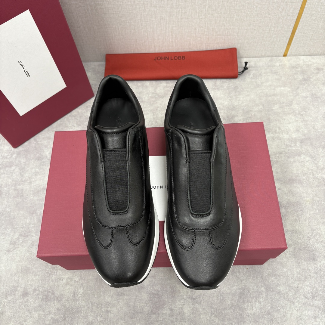 💋💍JL家新品 John Lobb Pace 无鞋带休闲鞋男士轻奢运动鞋 官方 10,800 作为爱马-