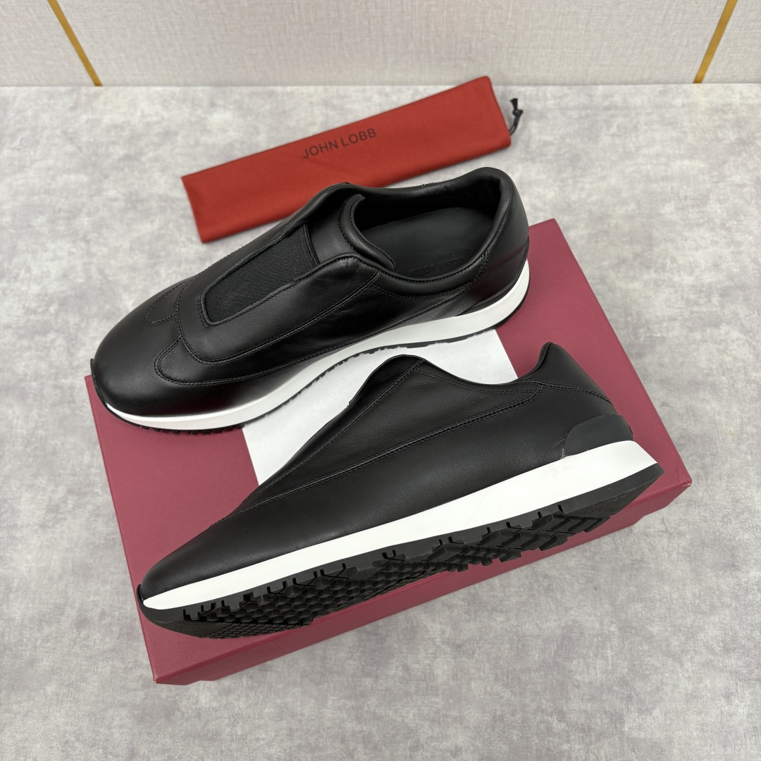 💋💍JL家新品 John Lobb Pace 无鞋带休闲鞋男士轻奢运动鞋 官方 10,800 作为爱马-