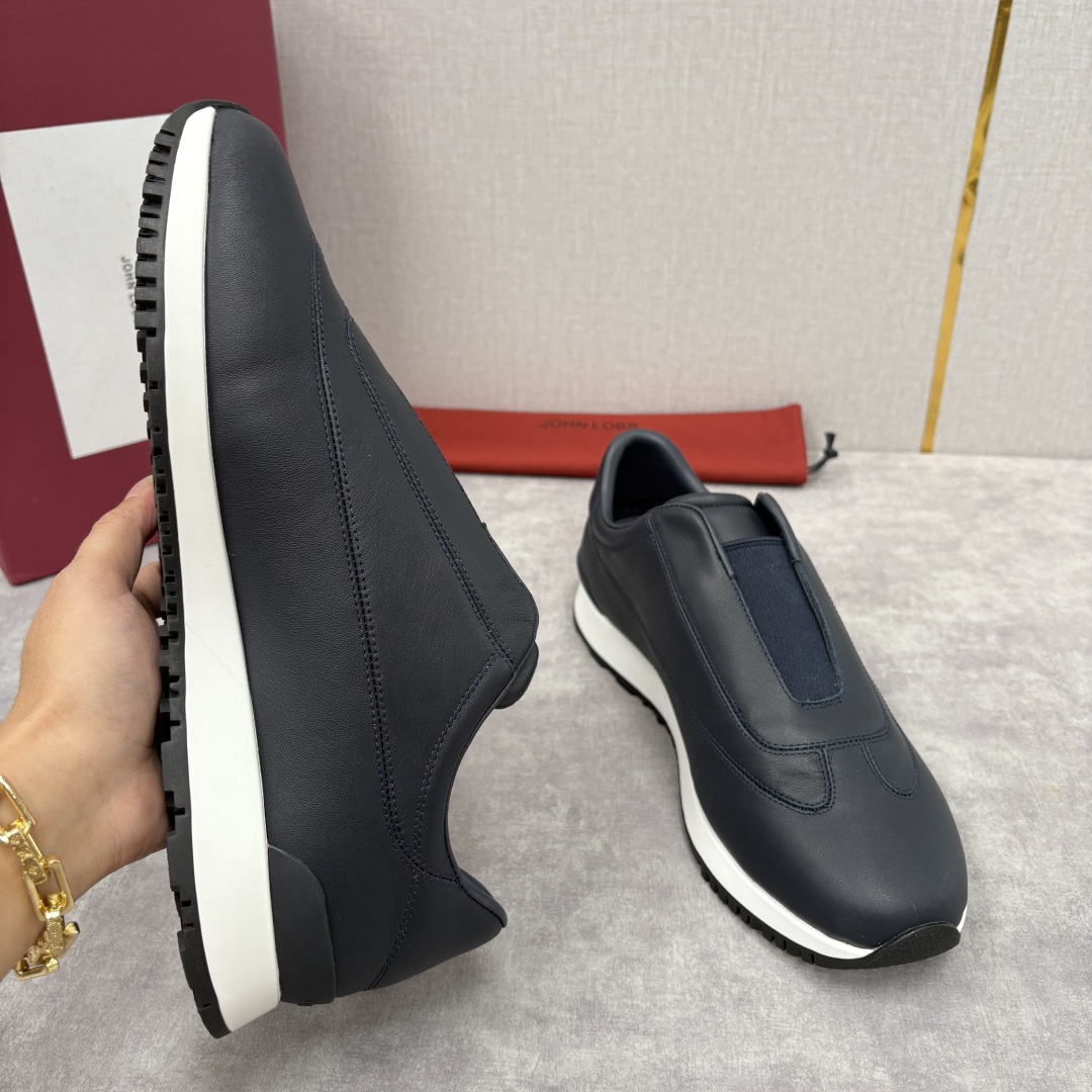 💋💍JL家新品 John Lobb Pace 无鞋带休闲鞋男士轻奢运动鞋 官方 10,800 作为爱马-