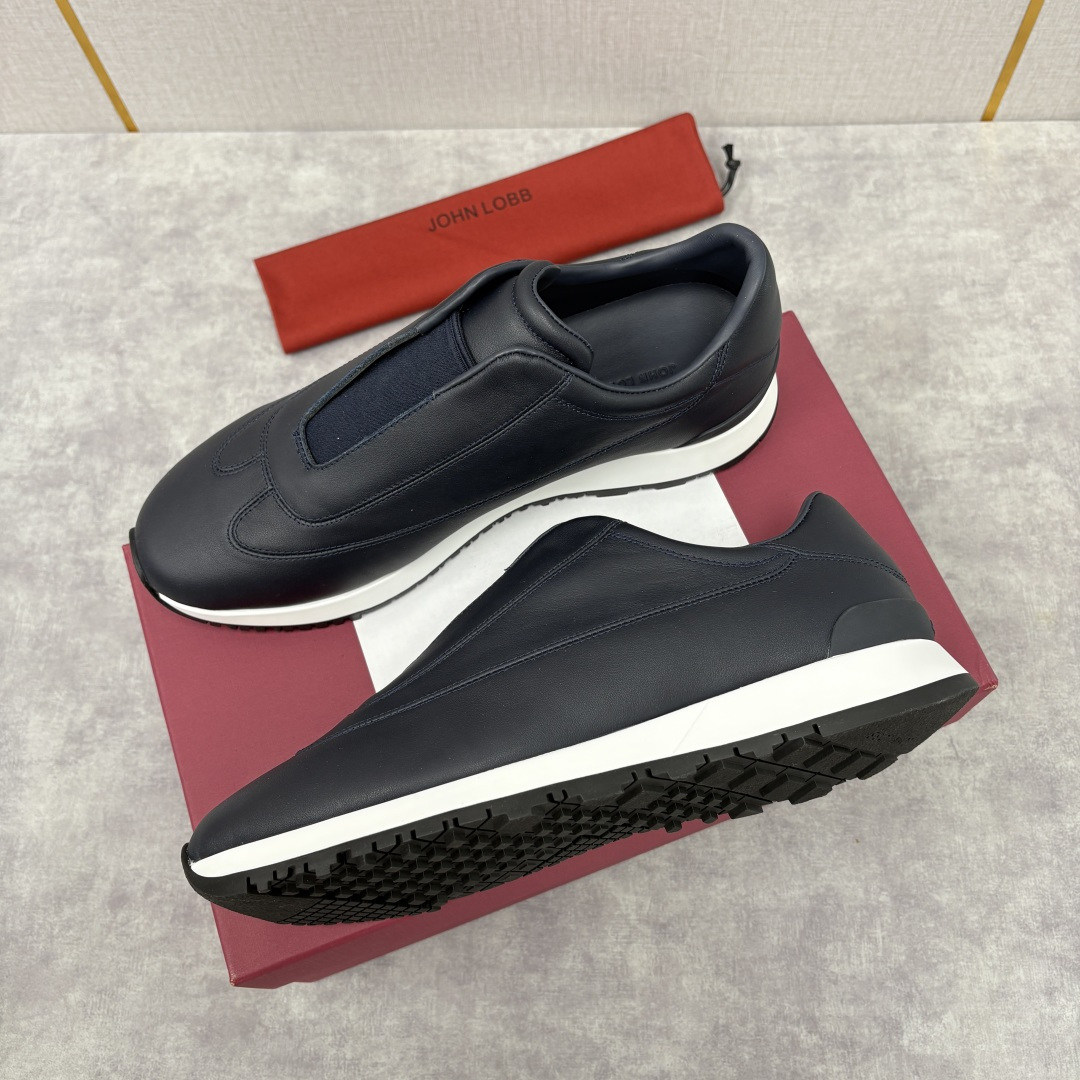 💋💍JL家新品 John Lobb Pace 无鞋带休闲鞋男士轻奢运动鞋 官方 10,800 作为爱马-