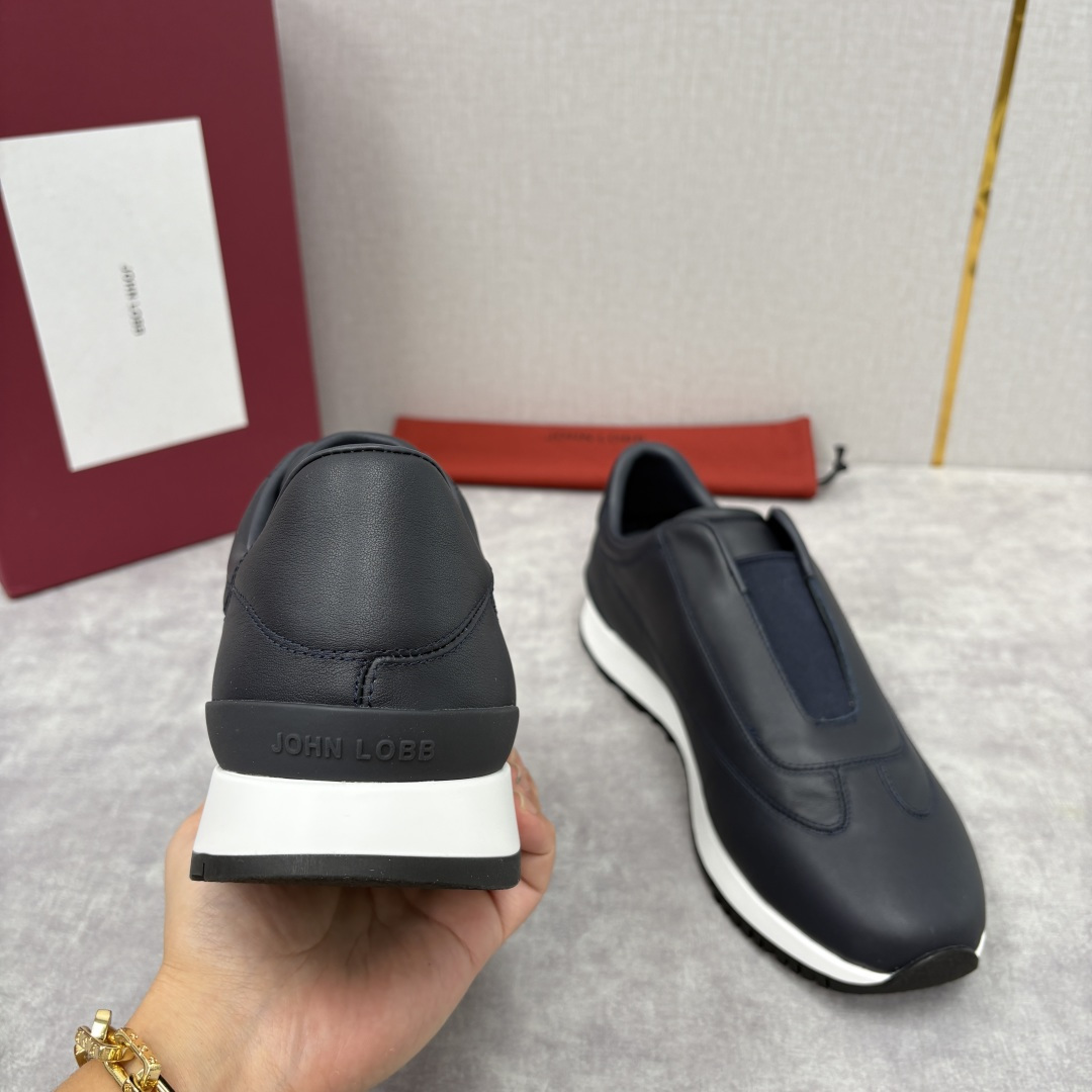 💋💍JL家新品 John Lobb Pace 无鞋带休闲鞋男士轻奢运动鞋 官方 10,800 作为爱马-