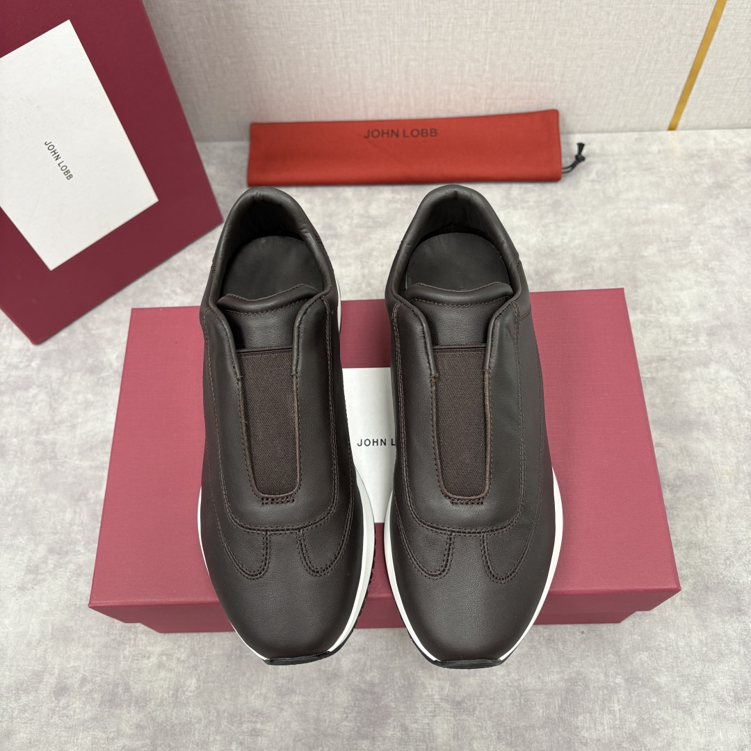 💋💍JL家新品 John Lobb Pace 无鞋带休闲鞋男士轻奢运动鞋 官方 10,800 作为爱马-