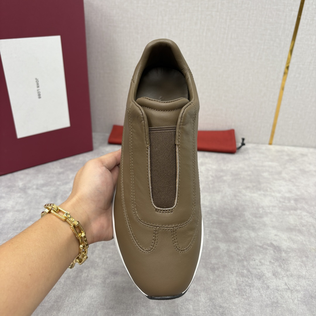 💋💍JL家新品 John Lobb Pace 无鞋带休闲鞋男士轻奢运动鞋 官方 10,800 作为爱马-