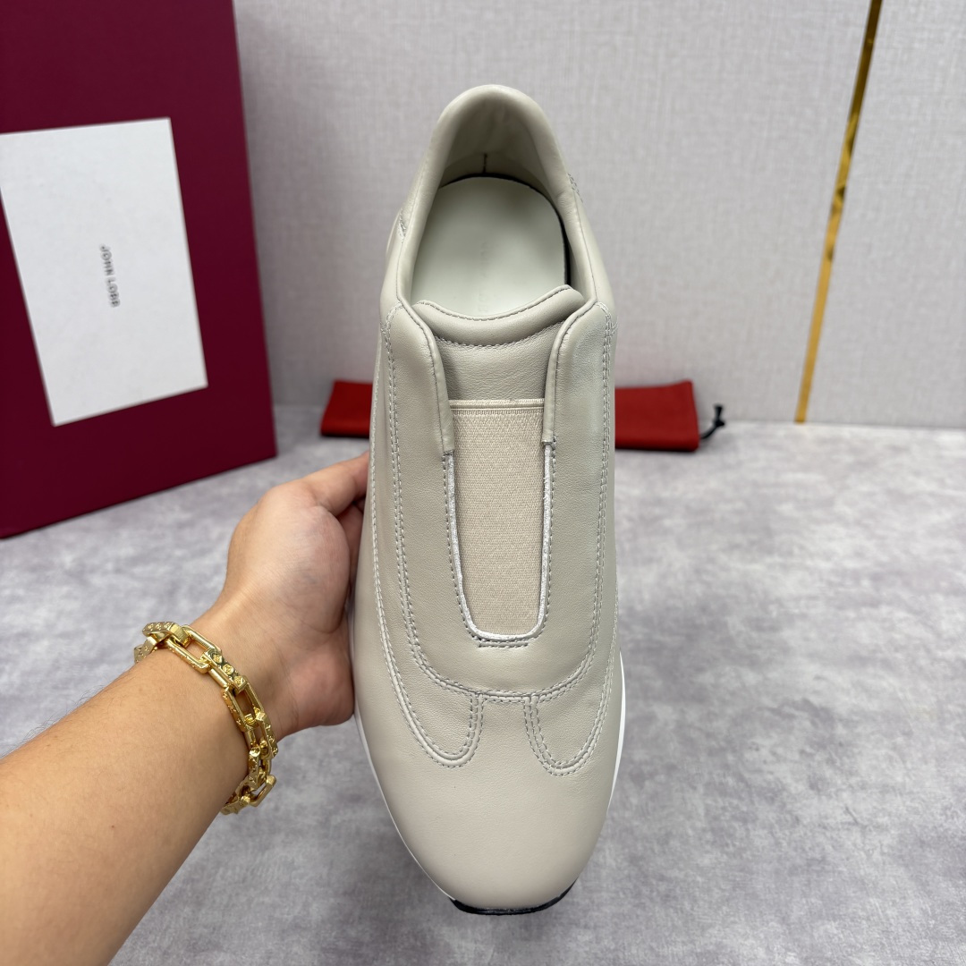 💋💍JL家新品 John Lobb Pace 无鞋带休闲鞋男士轻奢运动鞋 官方 10,800 作为爱马-