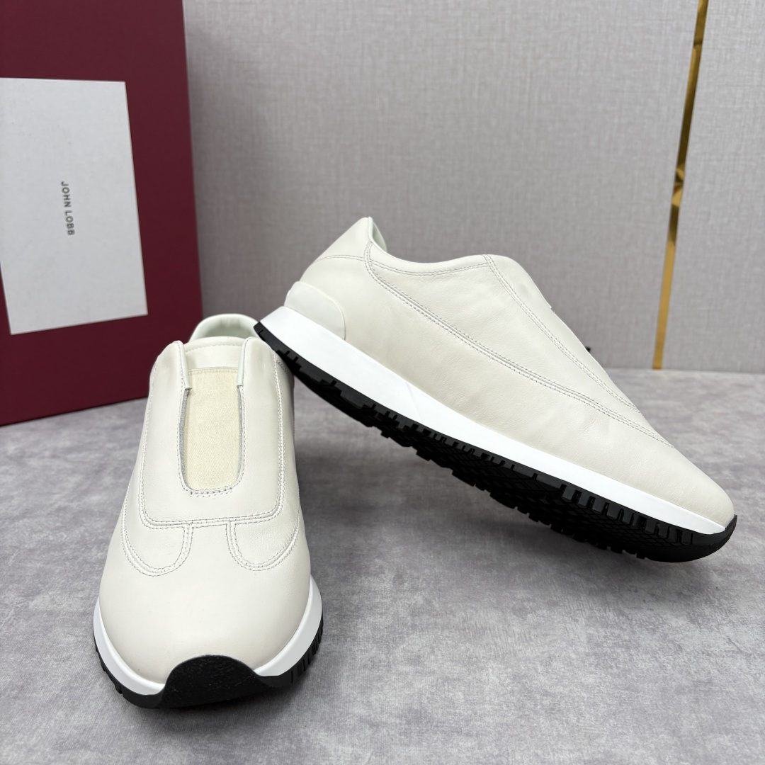 💋💍JL家新品 John Lobb Pace 无鞋带休闲鞋男士轻奢运动鞋 官方 10,800 作为爱马-