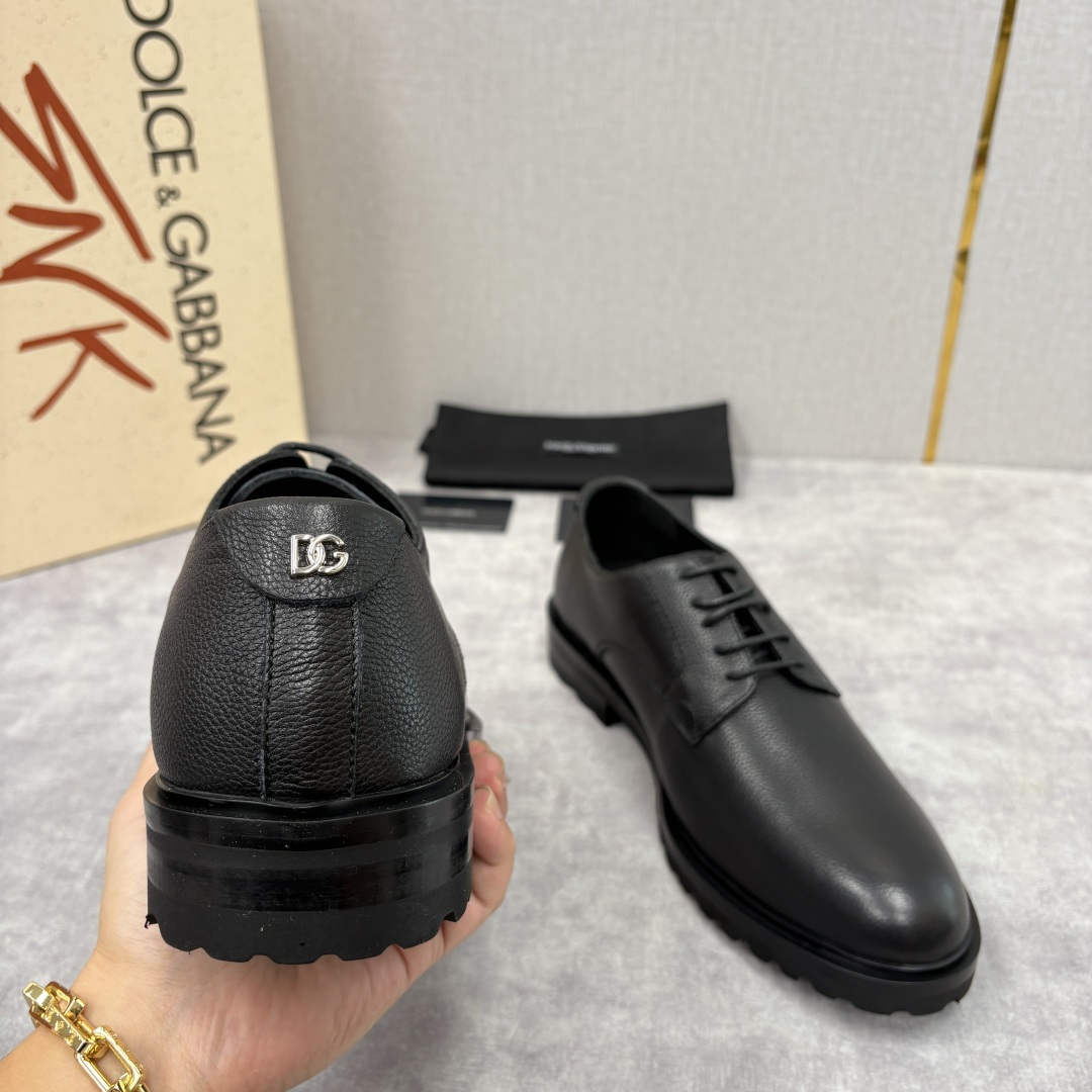 💋💍DG家新品 杜嘉-班纳 Dolce&Gabban* 男士正装鞋厚底鞋皮鞋 以经典德比鞋型为基础， 男