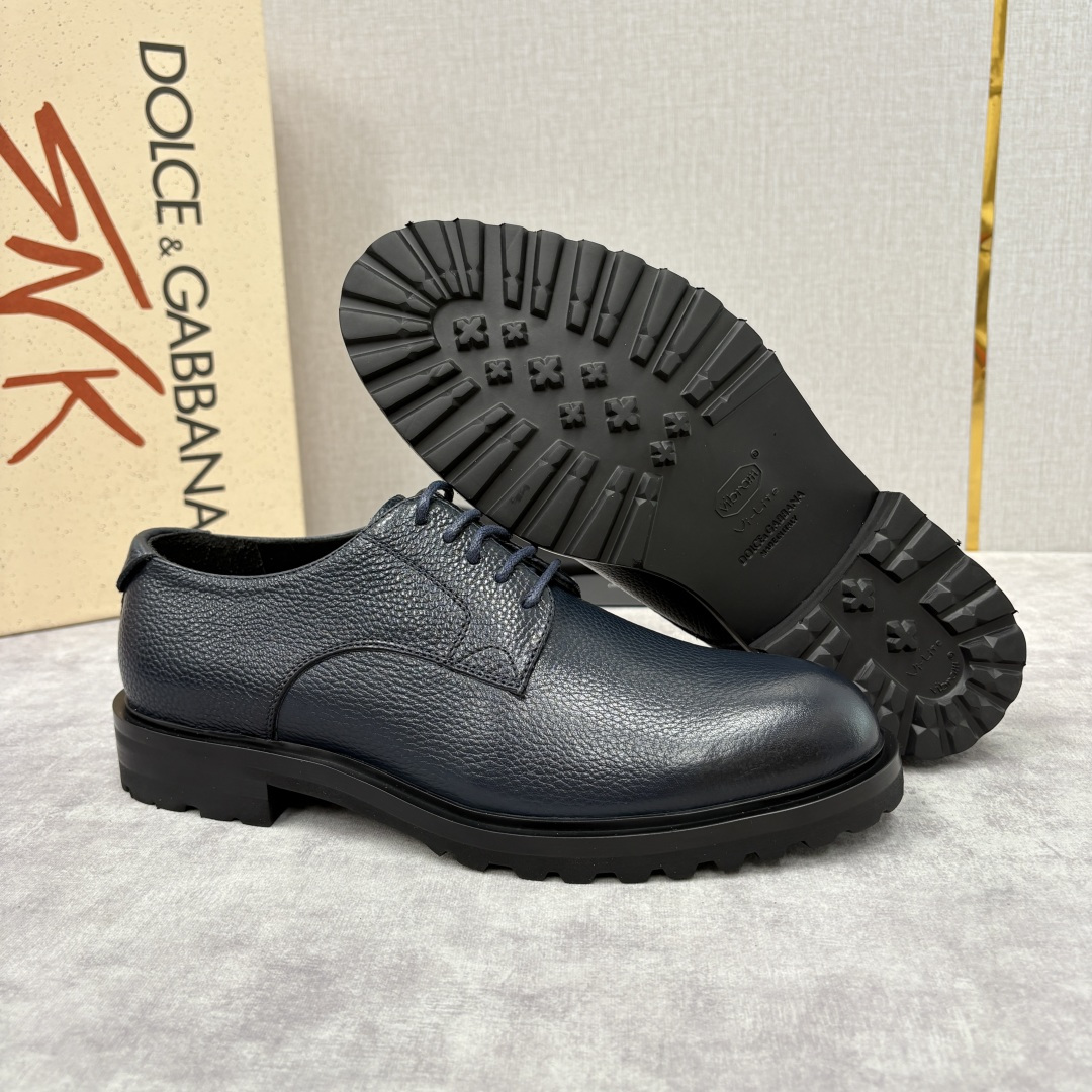 💋💍DG家新品 杜嘉-班纳 Dolce&Gabban* 男士正装鞋厚底鞋皮鞋 以经典德比鞋型为基础， 男