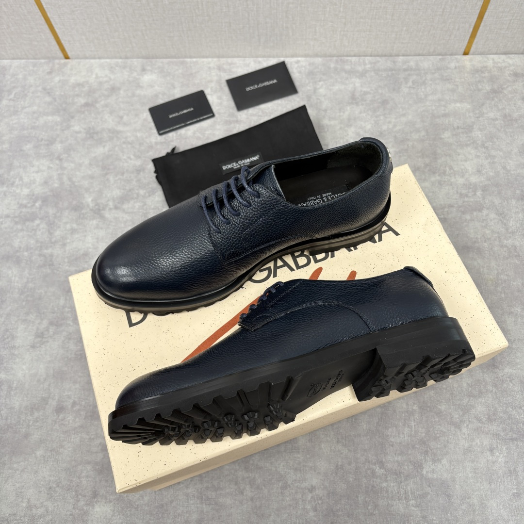💋💍DG家新品 杜嘉-班纳 Dolce&Gabban* 男士正装鞋厚底鞋皮鞋 以经典德比鞋型为基础， 男