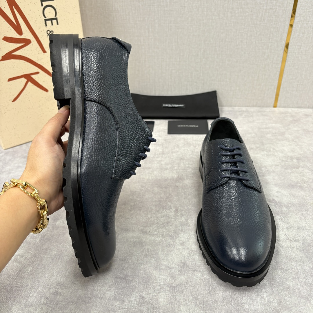💋💍DG家新品 杜嘉-班纳 Dolce&Gabban* 男士正装鞋厚底鞋皮鞋 以经典德比鞋型为基础， 男