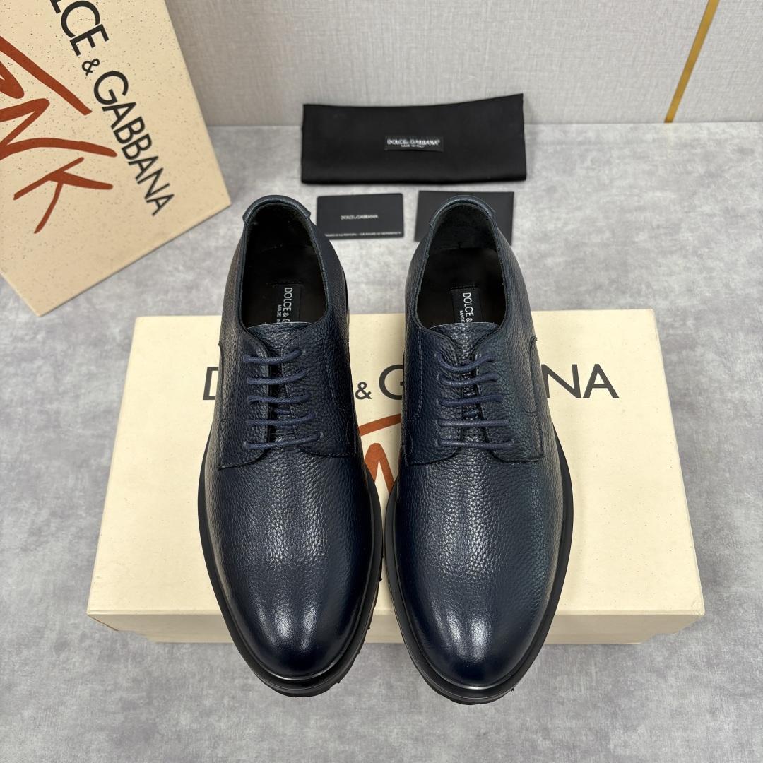 💋💍DG家新品 杜嘉-班纳 Dolce&Gabban* 男士正装鞋厚底鞋皮鞋 以经典德比鞋型为基础， 男