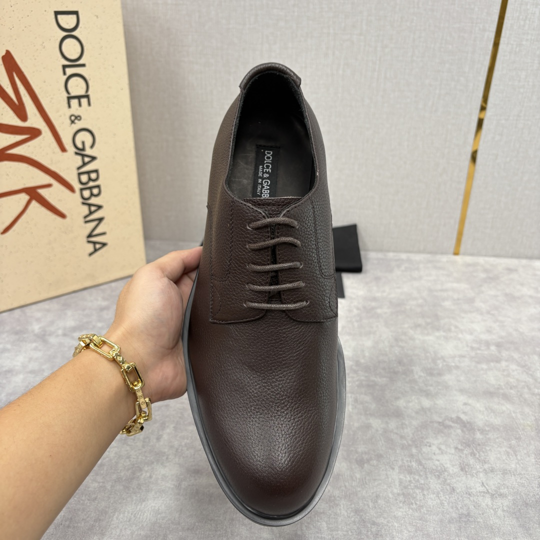 💋💍DG家新品 杜嘉-班纳 Dolce&Gabban* 男士正装鞋厚底鞋皮鞋 以经典德比鞋型为基础， 男
