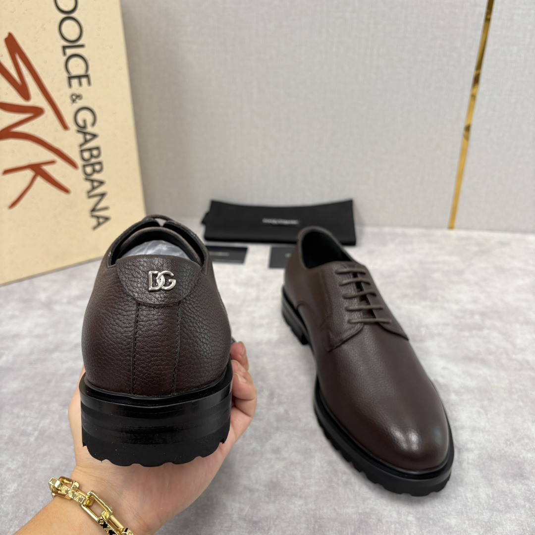 💋💍DG家新品 杜嘉-班纳 Dolce&Gabban* 男士正装鞋厚底鞋皮鞋 以经典德比鞋型为基础， 男