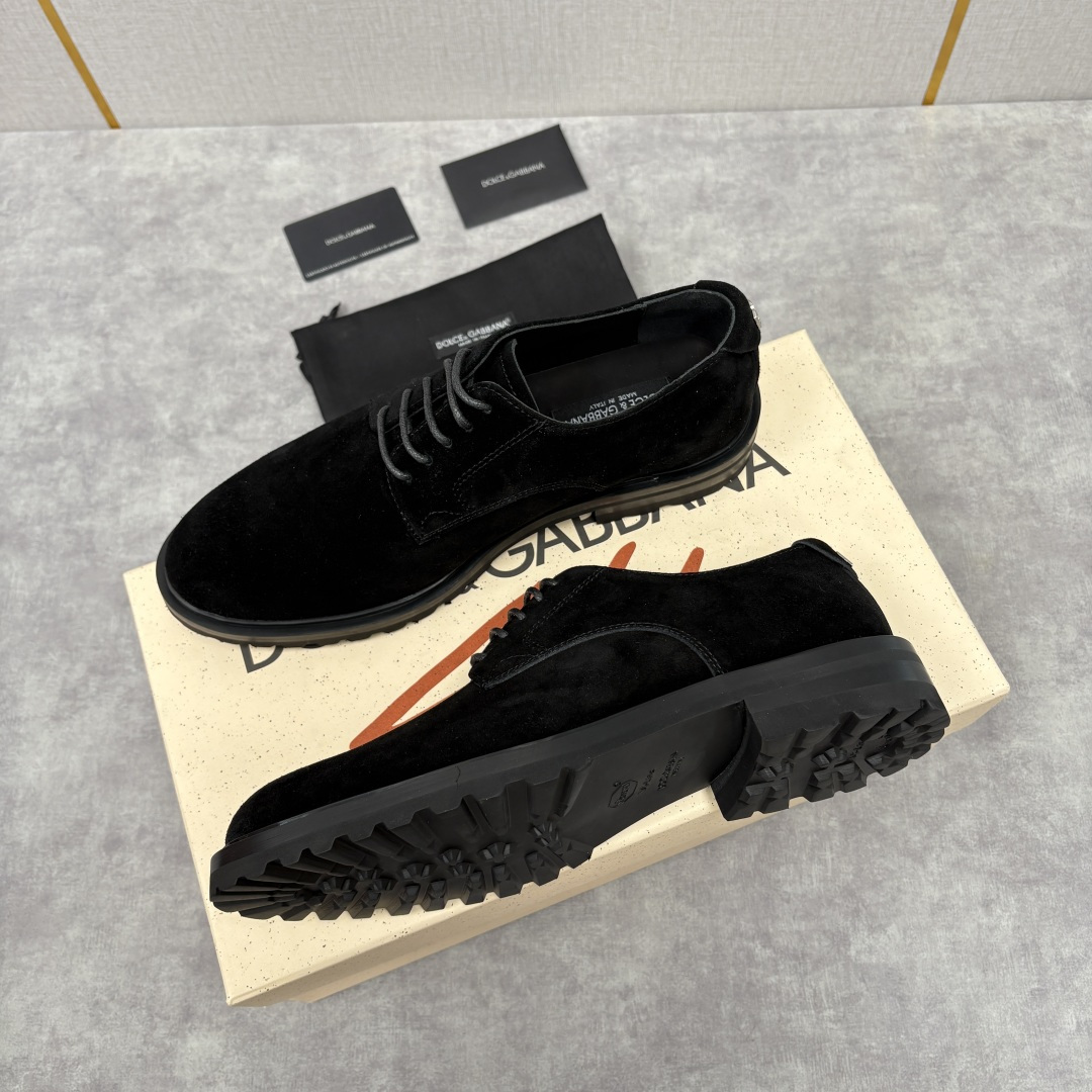 💋💍DG家新品 杜嘉-班纳 Dolce&Gabban* 男士正装鞋厚底鞋皮鞋 以经典德比鞋型为基础， 男
