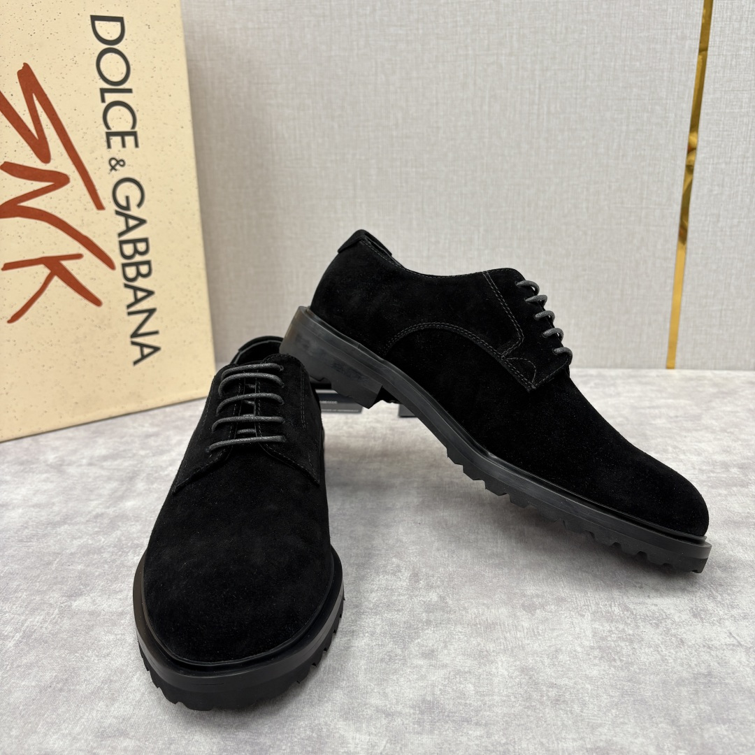 💋💍DG家新品 杜嘉-班纳 Dolce&Gabban* 男士正装鞋厚底鞋皮鞋 以经典德比鞋型为基础， 男