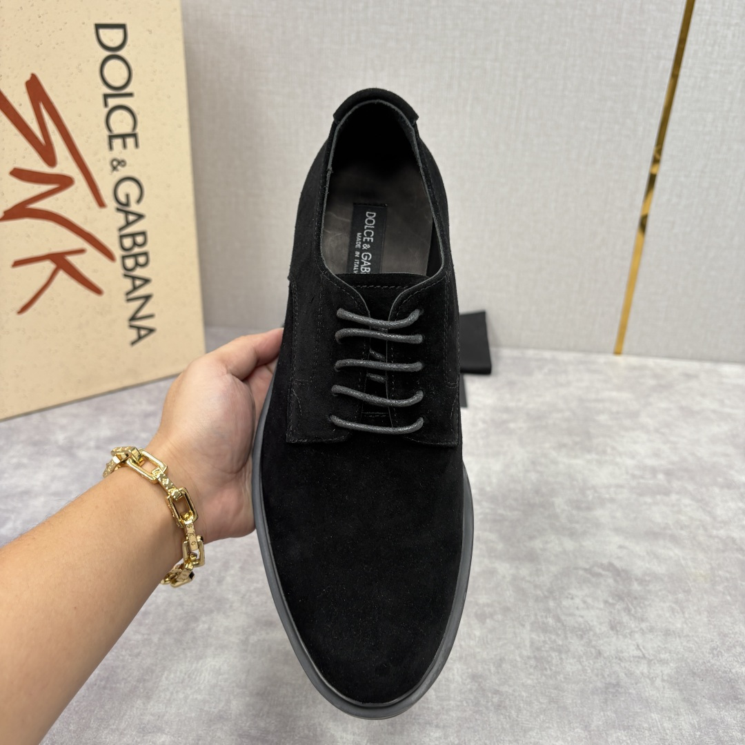 💋💍DG家新品 杜嘉-班纳 Dolce&Gabban* 男士正装鞋厚底鞋皮鞋 以经典德比鞋型为基础， 男