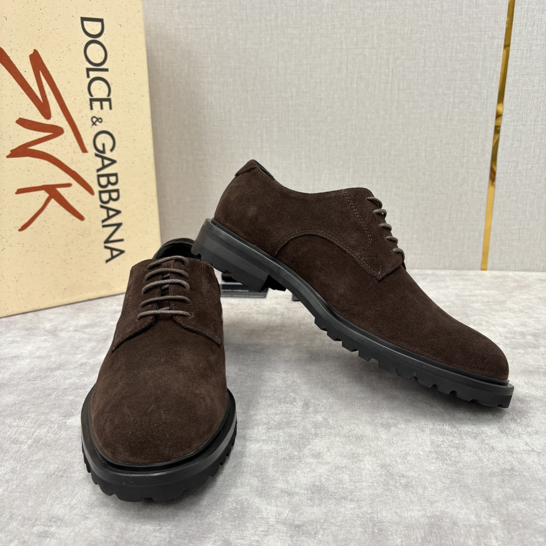💋💍DG家新品 杜嘉-班纳 Dolce&Gabban* 男士正装鞋厚底鞋皮鞋 以经典德比鞋型为基础， 男