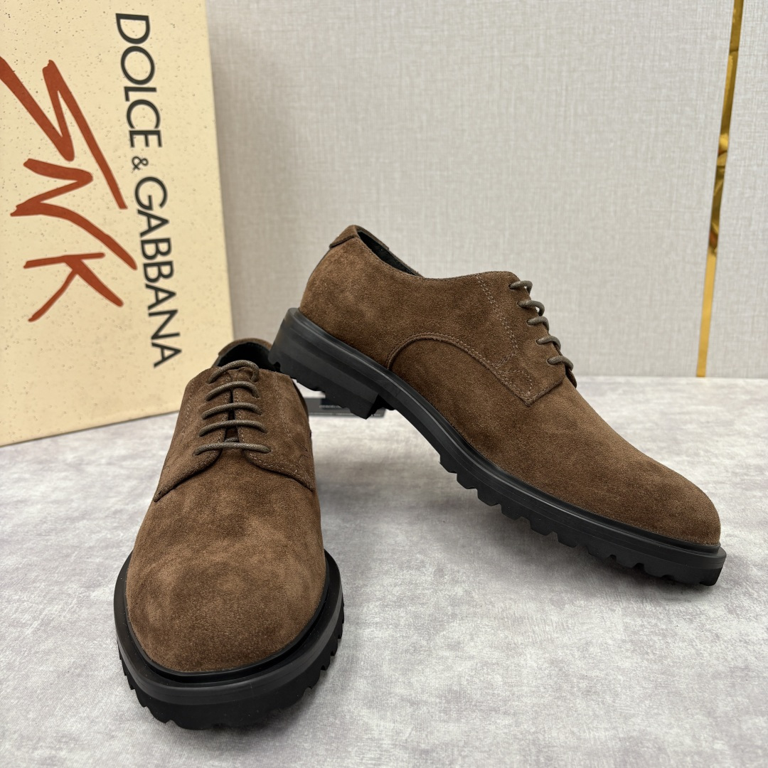 💋💍DG家新品 杜嘉-班纳 Dolce&Gabban* 男士正装鞋厚底鞋皮鞋 以经典德比鞋型为基础， 男
