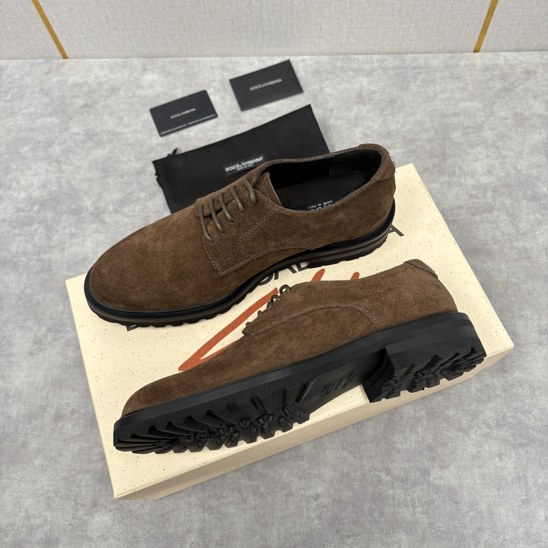 💋💍DG家新品 杜嘉-班纳 Dolce&Gabban* 男士正装鞋厚底鞋皮鞋 以经典德比鞋型为基础， 男