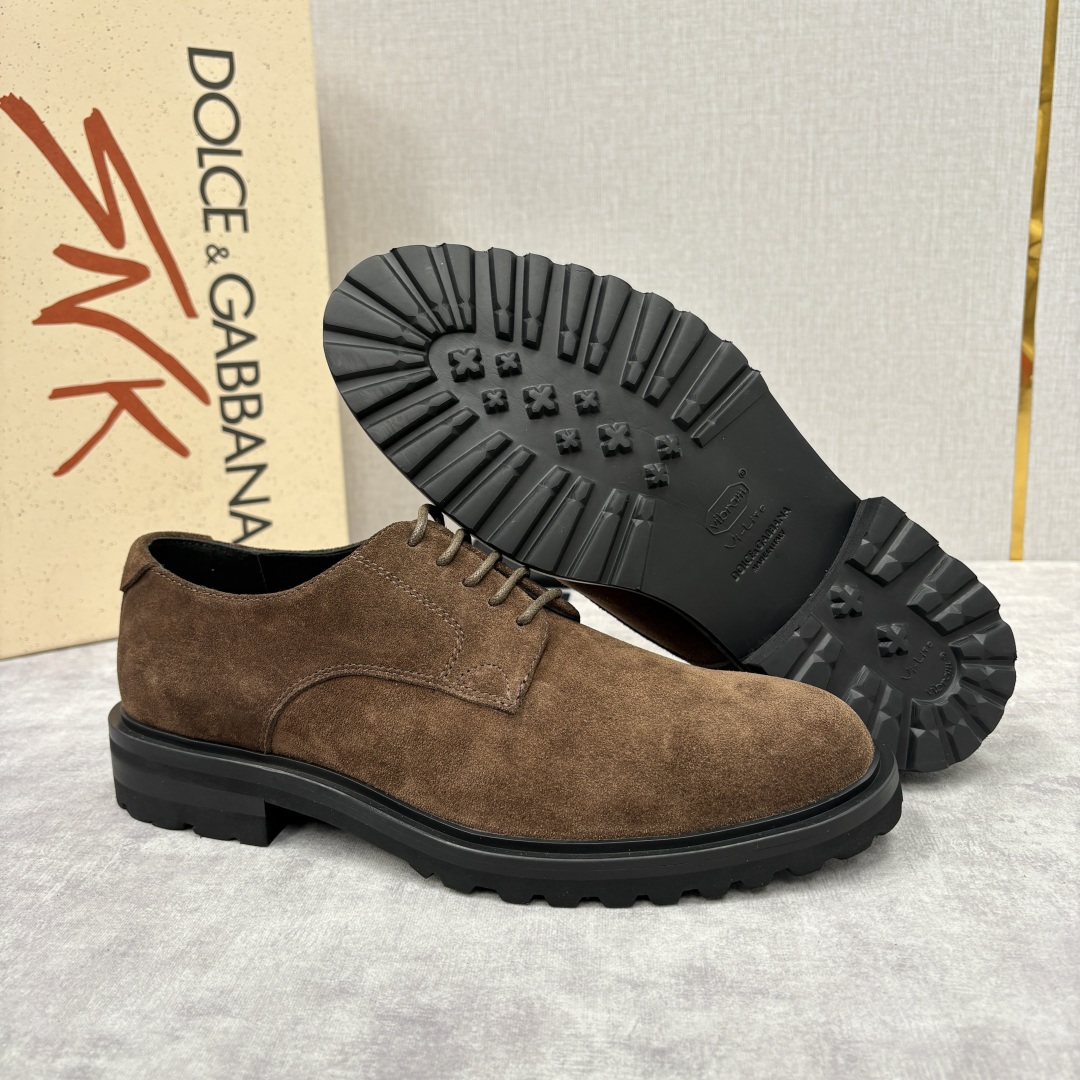 💋💍DG家新品 杜嘉-班纳 Dolce&Gabban* 男士正装鞋厚底鞋皮鞋 以经典德比鞋型为基础， 男