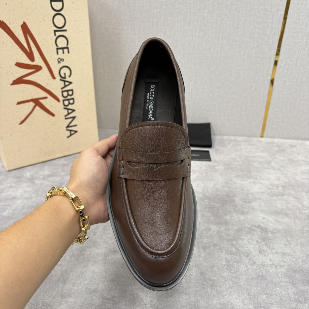 💋💍DG家新品 杜嘉-班纳 Dolce&Gabban* 男士正装鞋厚底鞋 这款乐福鞋皮鞋是把“雅痞松弛感