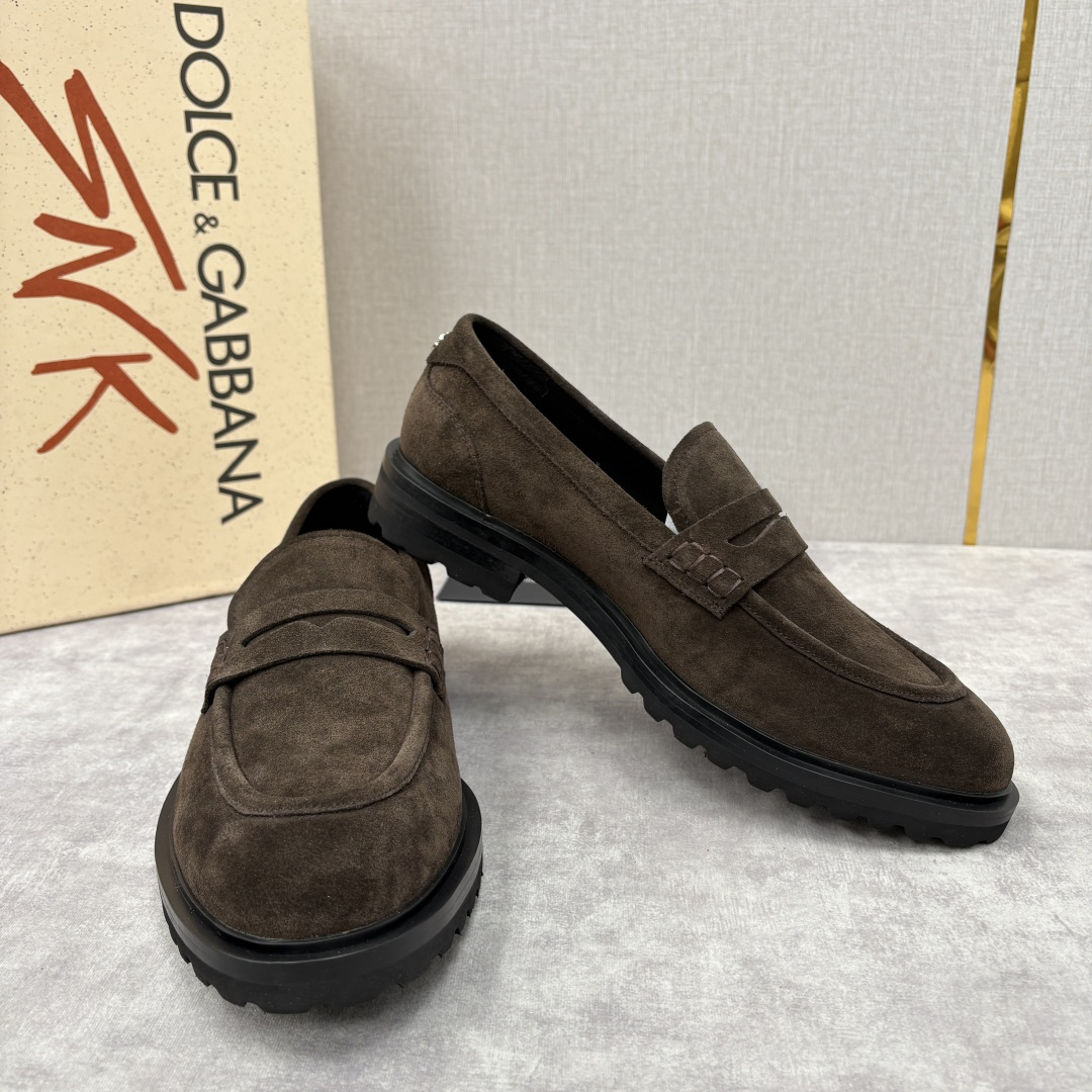 💋💍DG家新品 杜嘉-班纳 Dolce&Gabban* 男士正装鞋厚底鞋 这款乐福鞋皮鞋是把“雅痞松弛感