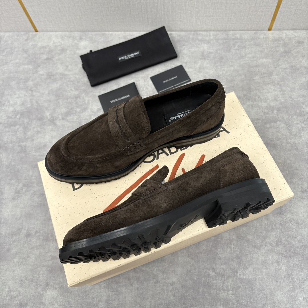 💋💍DG家新品 杜嘉-班纳 Dolce&Gabban* 男士正装鞋厚底鞋 这款乐福鞋皮鞋是把“雅痞松弛感