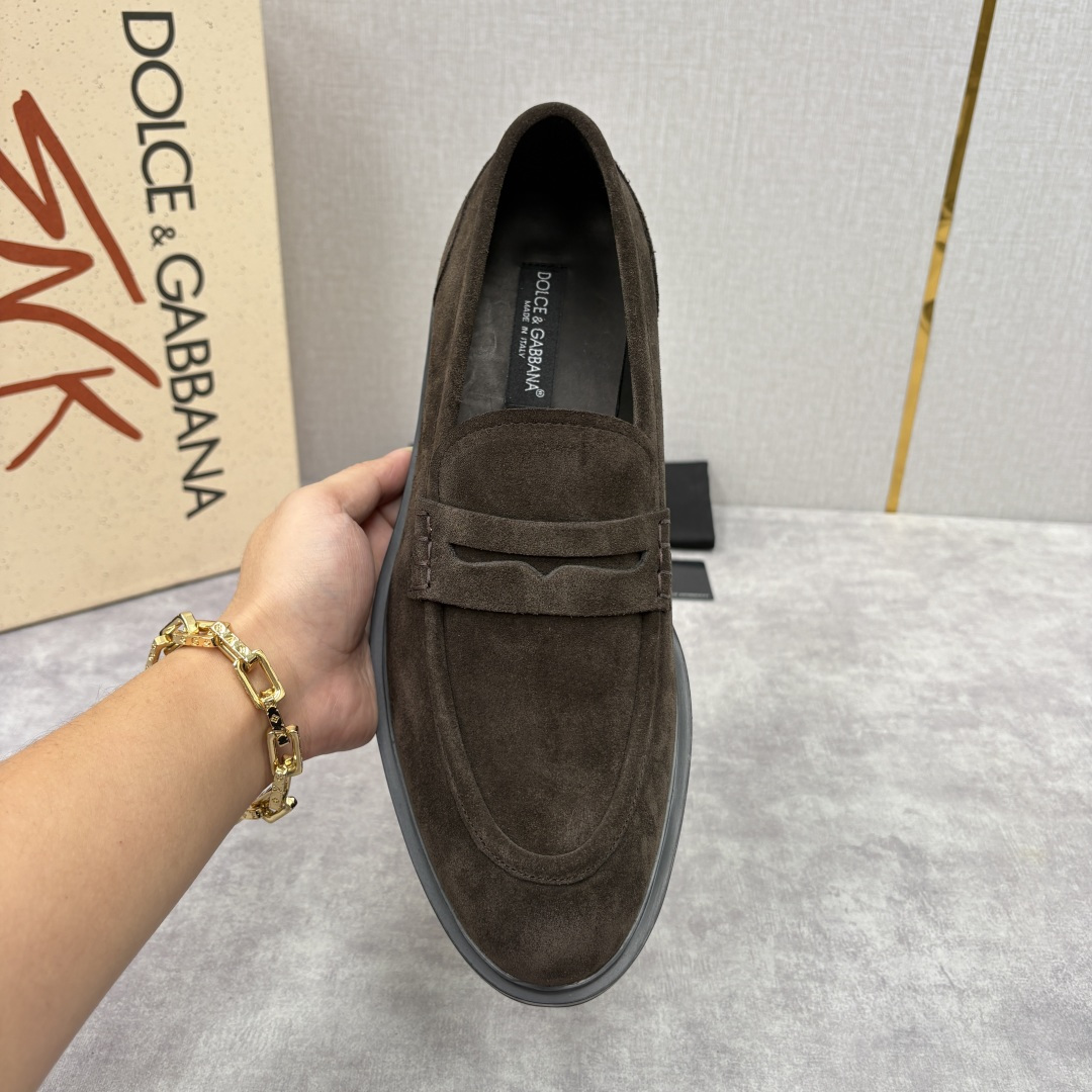 💋💍DG家新品 杜嘉-班纳 Dolce&Gabban* 男士正装鞋厚底鞋 这款乐福鞋皮鞋是把“雅痞松弛感