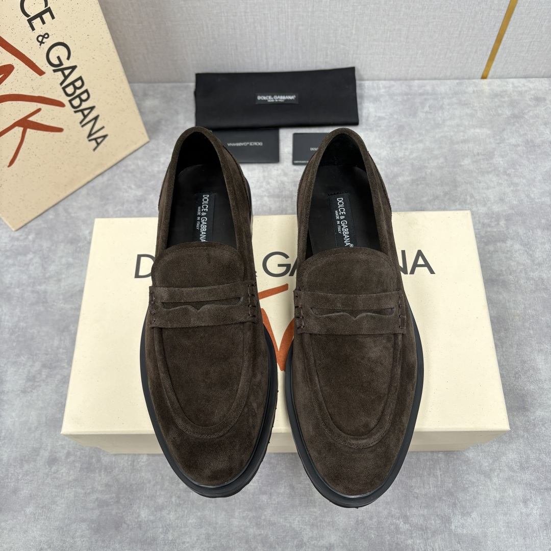 💋💍DG家新品 杜嘉-班纳 Dolce&Gabban* 男士正装鞋厚底鞋 这款乐福鞋皮鞋是把“雅痞松弛感