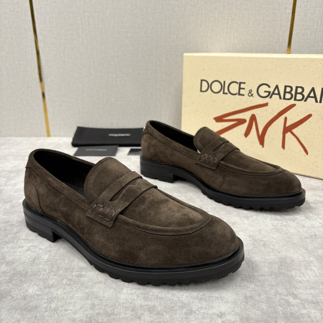 💋💍DG家新品 杜嘉-班纳 Dolce&Gabban* 男士正装鞋厚底鞋 这款乐福鞋皮鞋是把“雅痞松弛感