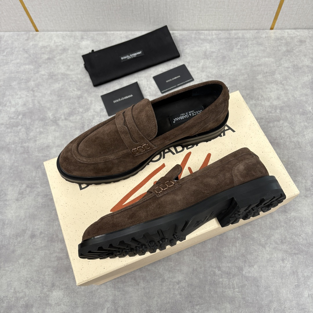 💋💍DG家新品 杜嘉-班纳 Dolce&Gabban* 男士正装鞋厚底鞋 这款乐福鞋皮鞋是把“雅痞松弛感